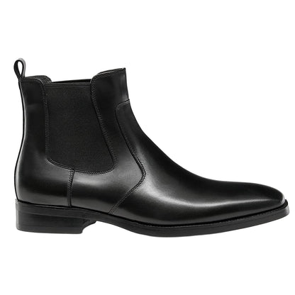 Black - Front - Mascot Mens Full Grain Leather Ankle Boots