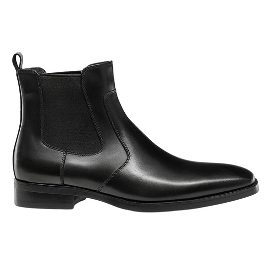 Black - Front - Mascot Mens Full Grain Leather Ankle Boots