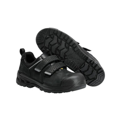 Black - Front - Mascot Mens Industry Safety Shoes