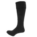 Black - Back - Mens Scottish Highland Wear Wool Kilt Hose Socks (1 Pair)