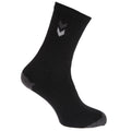 Black - Pack Shot - Mens Assorted Motif Sport Socks (5 Pairs)