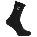 Black - Close up - Mens Assorted Motif Sport Socks (5 Pairs)