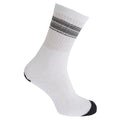 White - Lifestyle - Mens Assorted Emblem Sport Socks (5 Pairs)