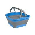 Blue-Grey - Front - Brunner Cleo Laundry Basket