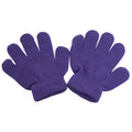 Purple - Front - Childrens-Kids Winter Magic Gloves
