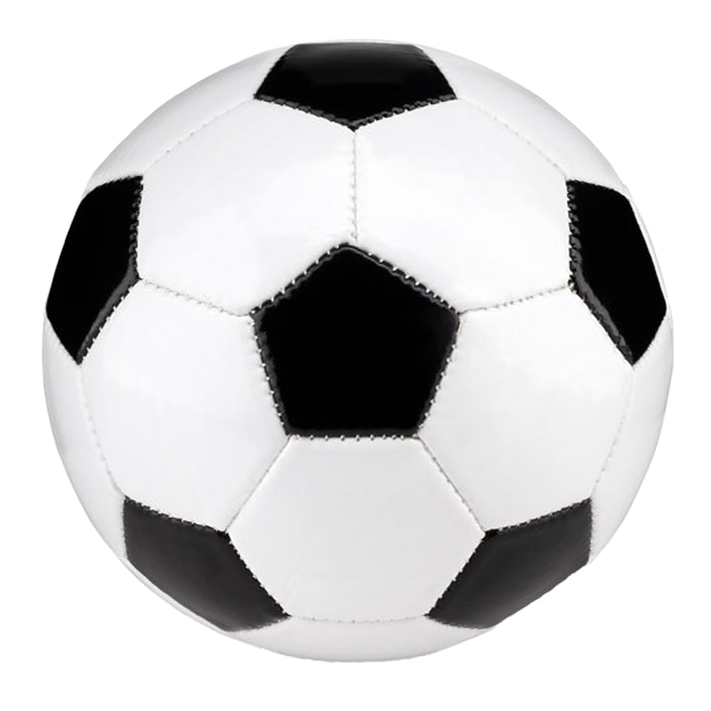 White-Black - Front - MidOcean Mini Soccer Football