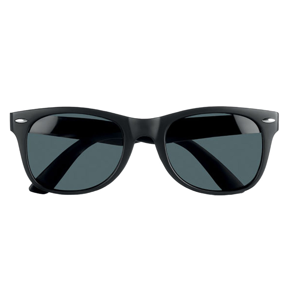 Black - Side - MidOcean Paloma Cork Sunglasses