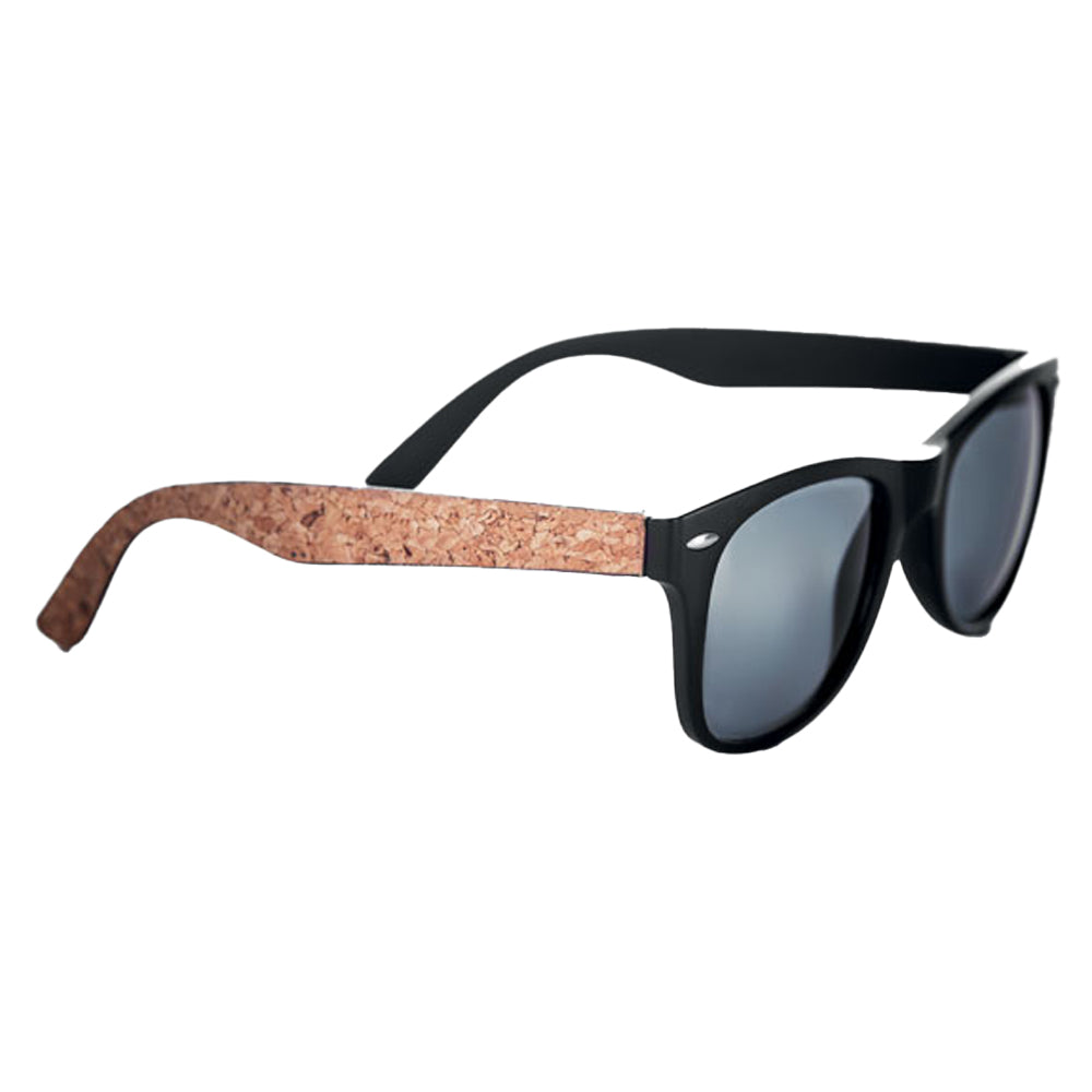 Black - Back - MidOcean Paloma Cork Sunglasses