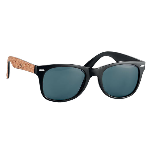 Black - Front - MidOcean Paloma Cork Sunglasses