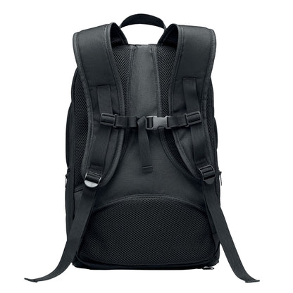 Black - Back - MidOcean Olympic RPET Sports Multi-Functional Rucksack