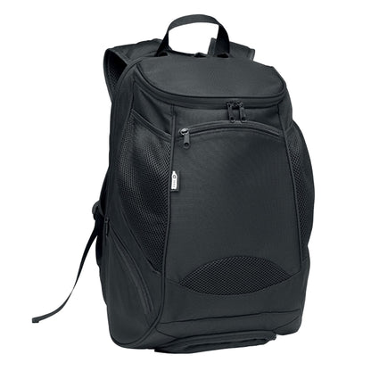 Black - Side - MidOcean Olympic RPET Sports Multi-Functional Rucksack