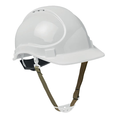 White - Front - MidOcean Helm ABS Plastic Safety Helmet