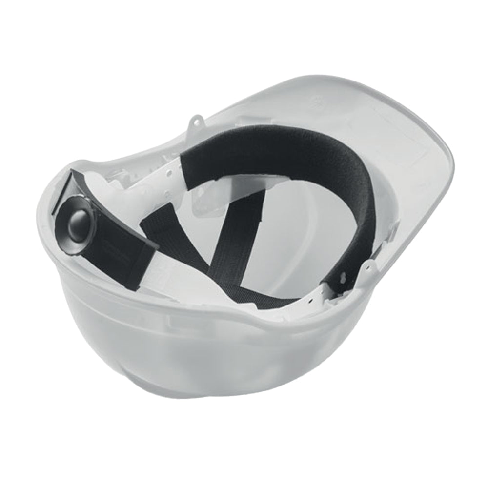 White - Side - MidOcean Helm ABS Plastic Safety Helmet