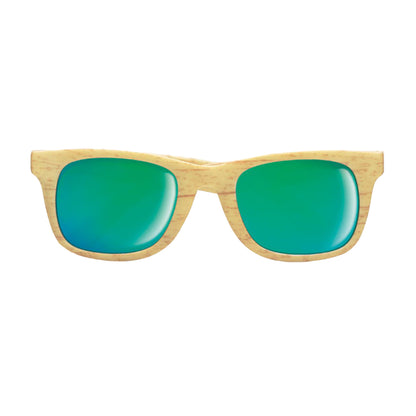 Wood - Front - MidOcean Woodie Wood Effect Sunglasses