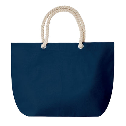 Blue - Front - MidOcean Menorca Beach Shopper Bag