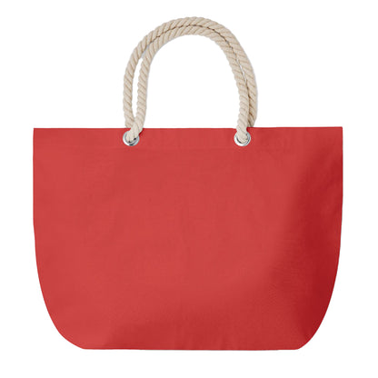 Red - Front - MidOcean Menorca Beach Shopper Bag