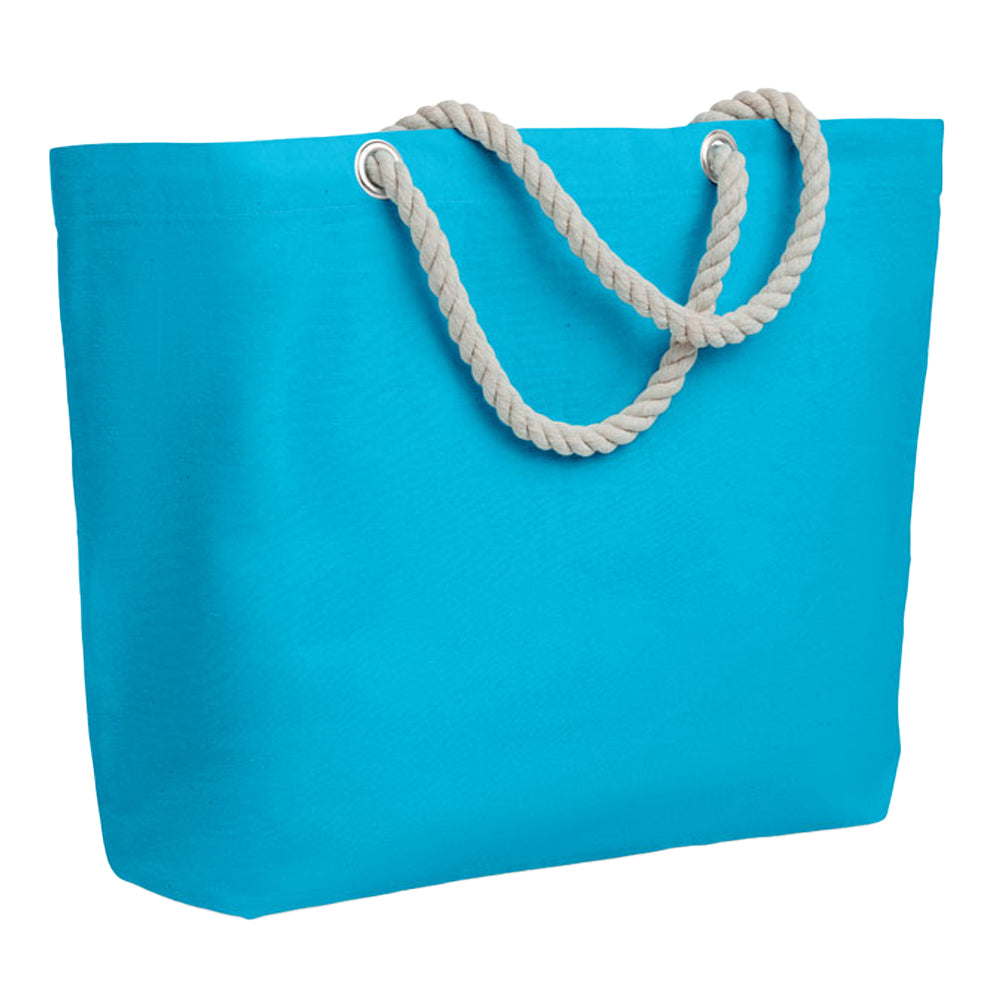 Turquoise - Back - MidOcean Menorca Beach Shopper Bag