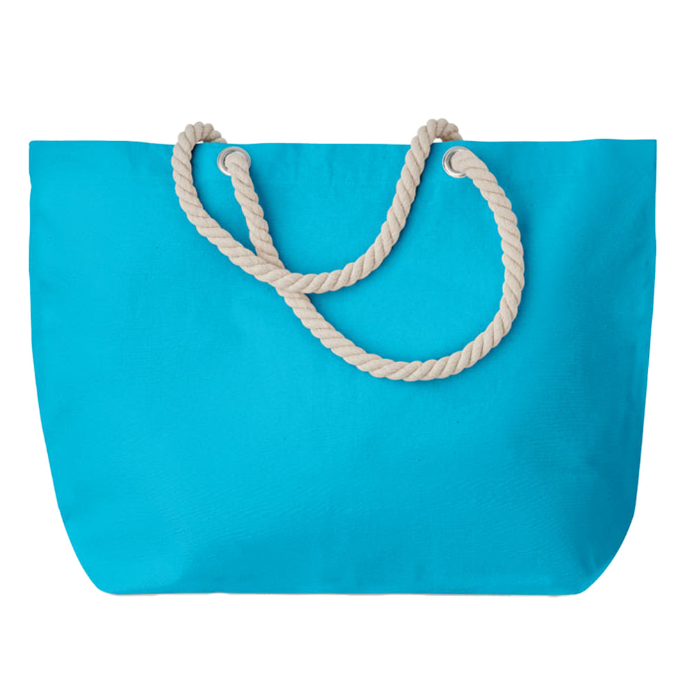 Turquoise - Front - MidOcean Menorca Beach Shopper Bag