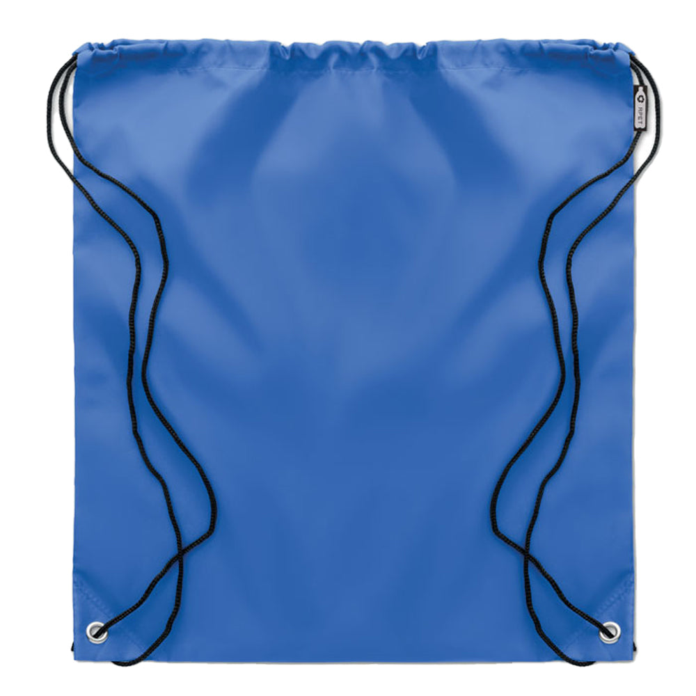 Royal Blue - Back - MidOcean Shooppet RPET 190T Drawstring Bag