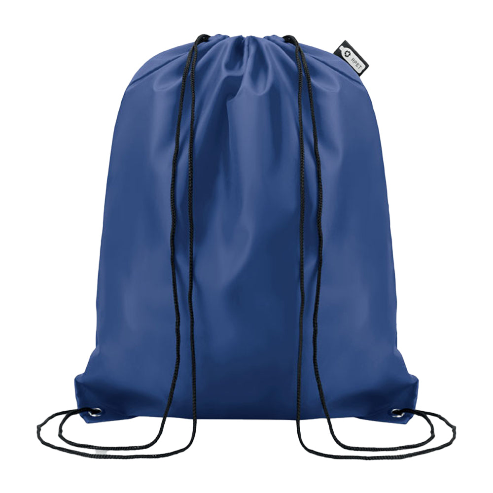 Blue - Front - MidOcean Shooppet RPET 190T Drawstring Bag