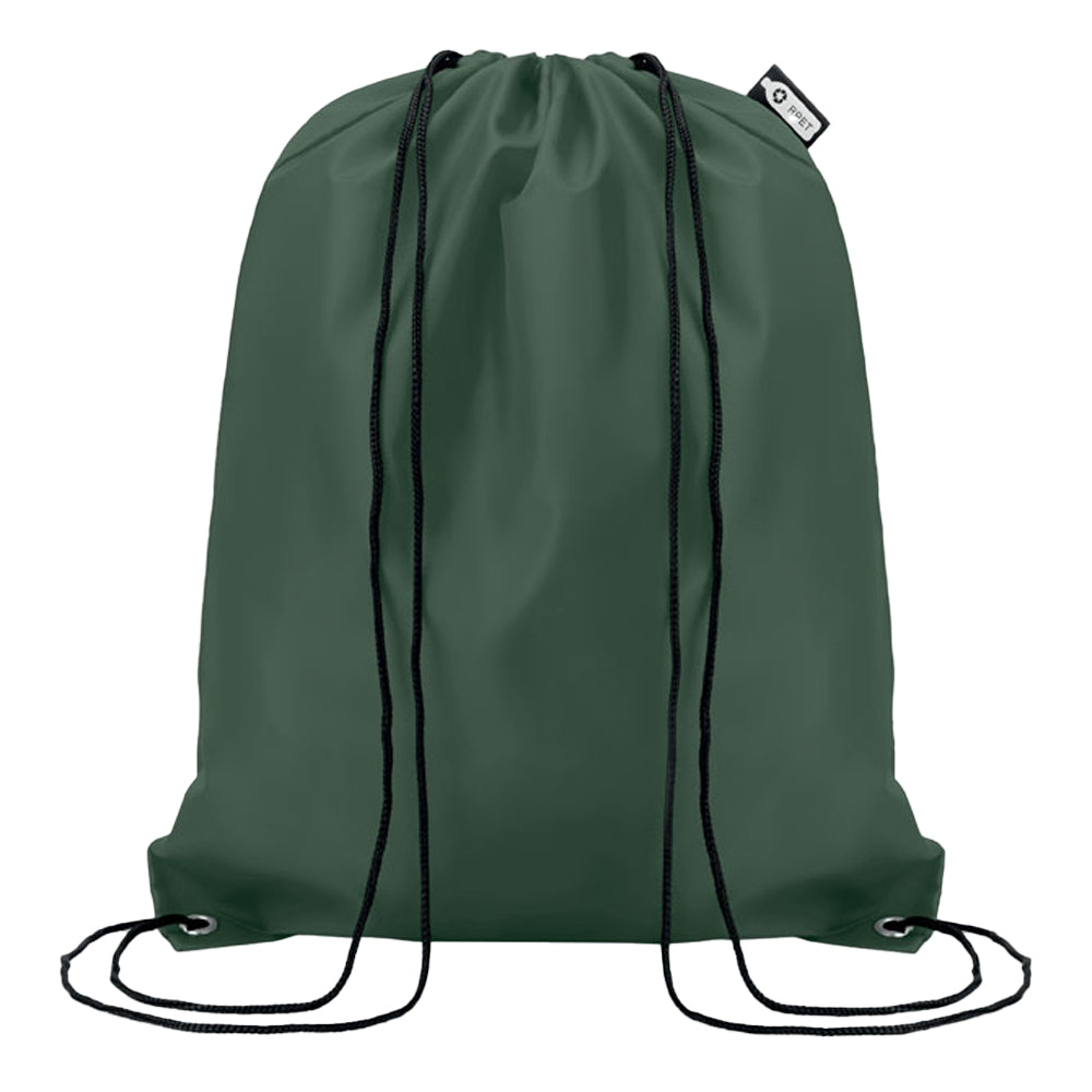 Dark Green - Front - MidOcean Shooppet RPET 190T Drawstring Bag