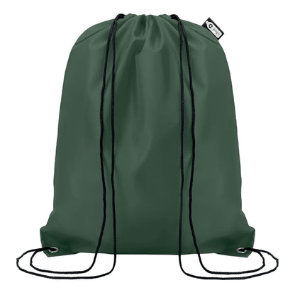 Dark Green - Front - MidOcean Shooppet RPET 190T Drawstring Bag