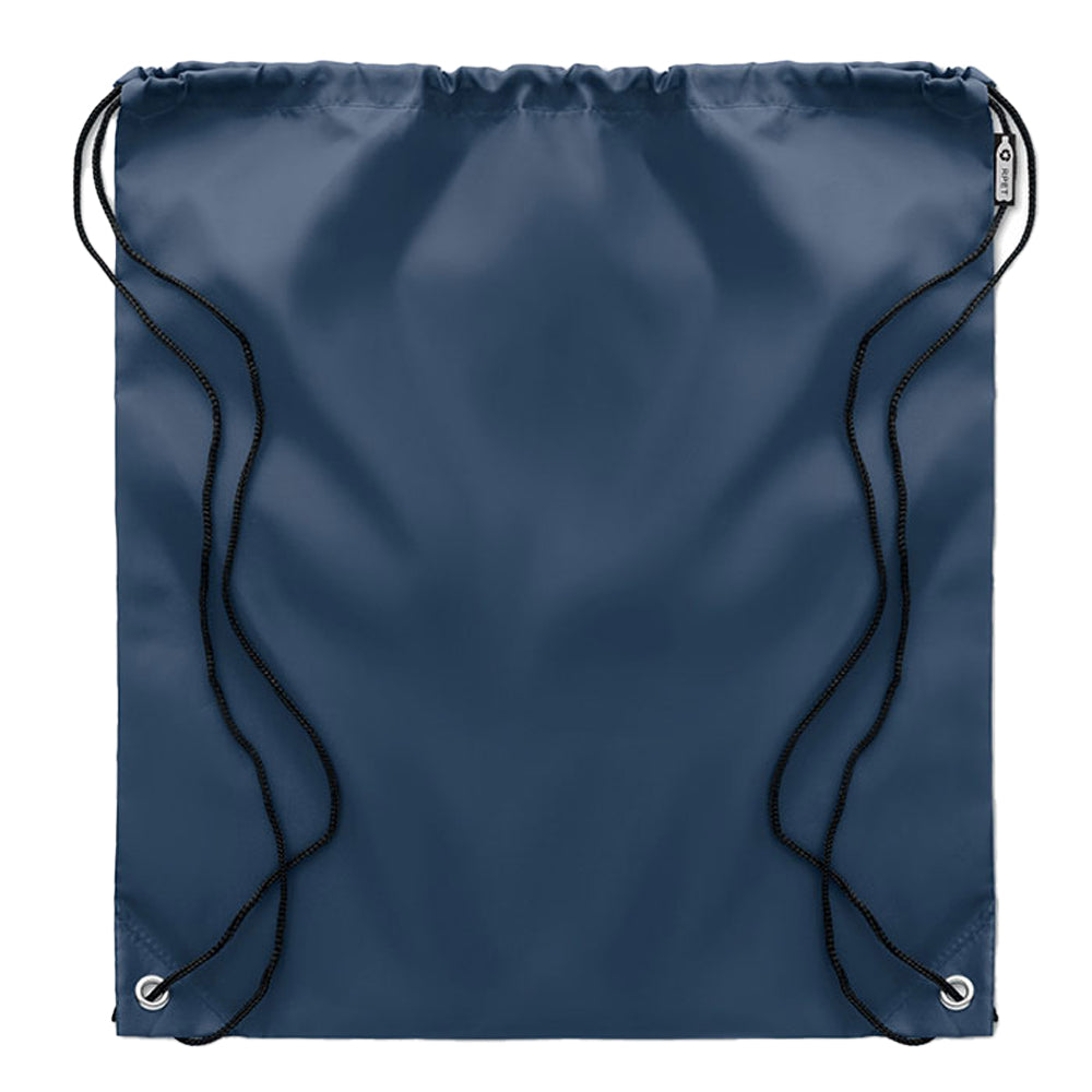 French Navy - Back - MidOcean Shooppet RPET 190T Drawstring Bag