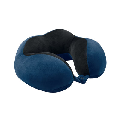 Blue - Front - MidOcean Hedrest Travel Pillow