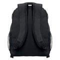 Black - Back - MidOcean Puter - Topper Plain RPET Laptop Backpack