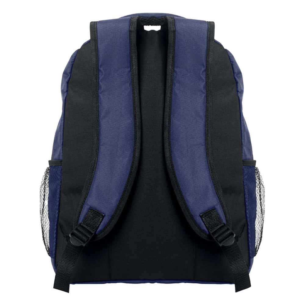 Blue - Back - MidOcean Puter - Topper Plain RPET Laptop Backpack