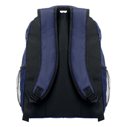 Blue - Back - MidOcean Puter - Topper Plain RPET Laptop Backpack