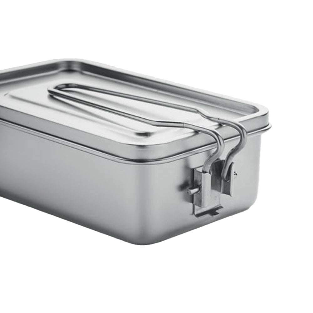 Silver - Lifestyle - MidOcean Tamelunch Stainless Steel 750ml Lunch Box