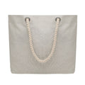 Grey - Back - MidOcean Mare Cord Shopper Bag