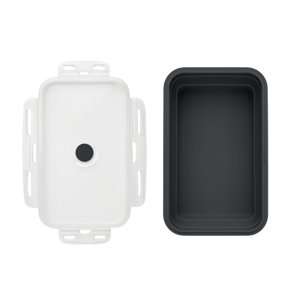 Black - Lifestyle - MidOcean Kolapso Silicone Collapsible Lunch Box