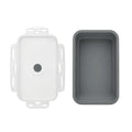 Stone Grey - Lifestyle - MidOcean Kolapso Silicone Collapsible Lunch Box