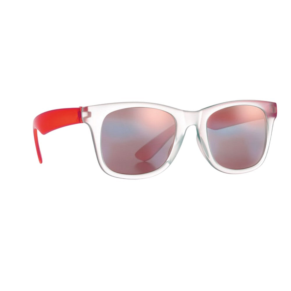 Red - Back - MidOcean Unisex Adult America Touch Mirrored Sunglasses