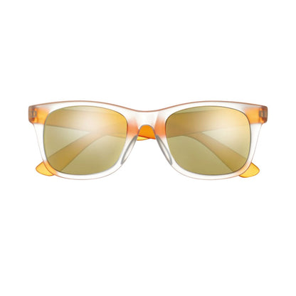 Orange - Front - MidOcean Unisex Adult America Touch Mirrored Sunglasses