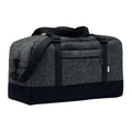 Stone Grey - Side - MidOcean Indico Bag RPET Felt Weekend Bag