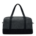 Stone Grey - Back - MidOcean Indico Bag RPET Felt Weekend Bag