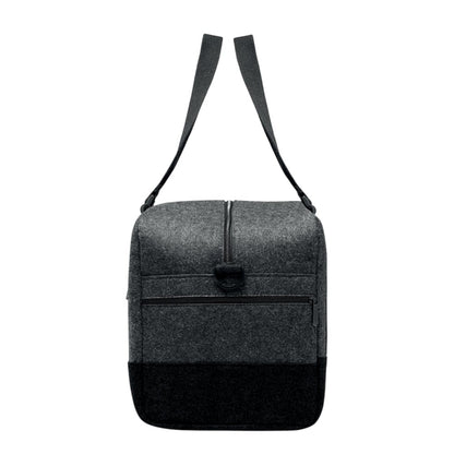 Stone Grey - Pack Shot - MidOcean Indico Bag RPET Felt Weekend Bag