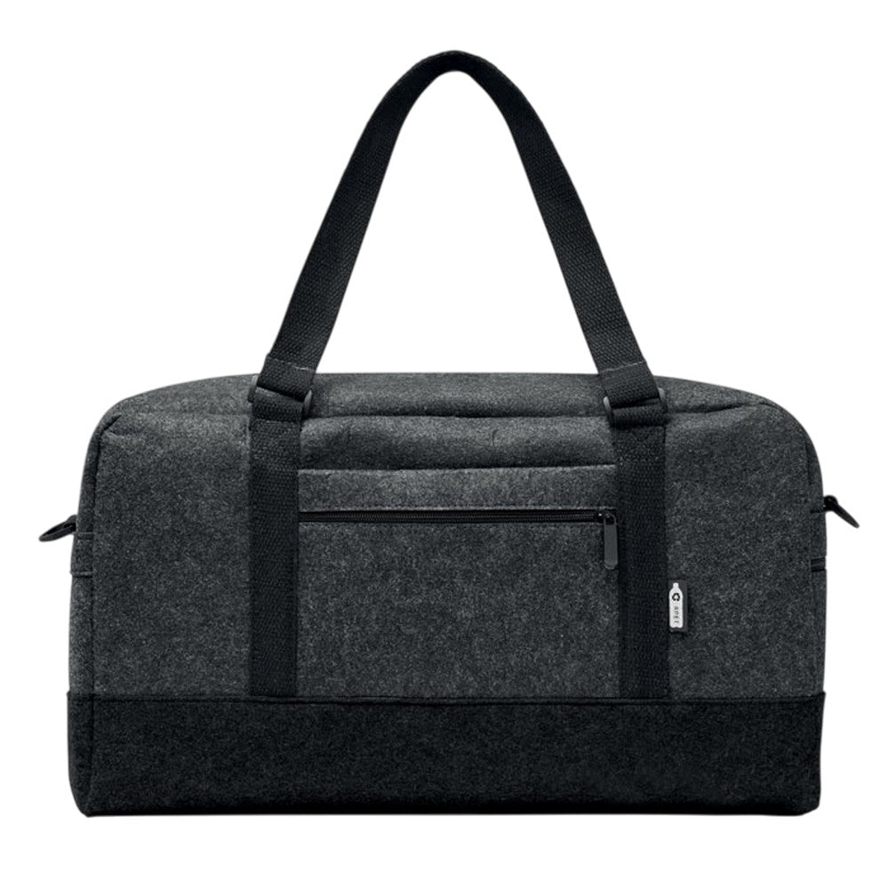 Stone Grey - Front - MidOcean Indico Bag RPET Felt Weekend Bag