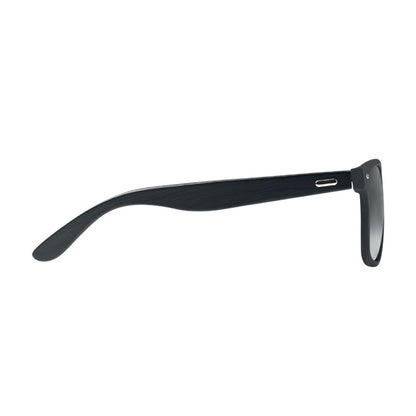 Shiny Silver - Back - MidOcean Rhodos Bamboo Sunglasses