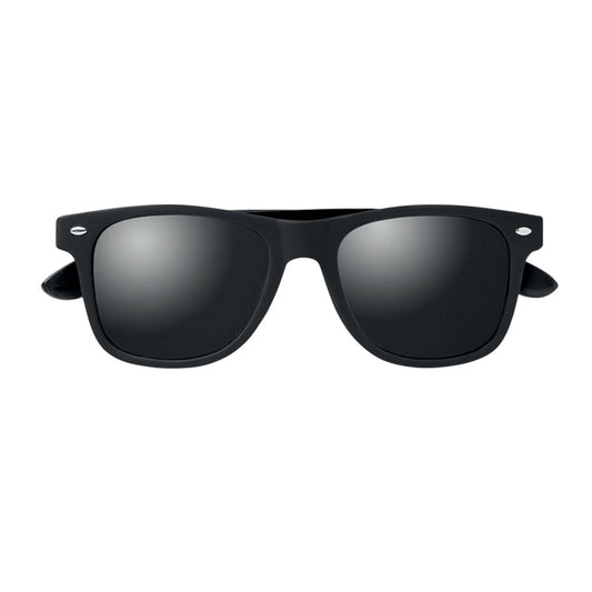 Black - Front - MidOcean Rhodos Bamboo Sunglasses