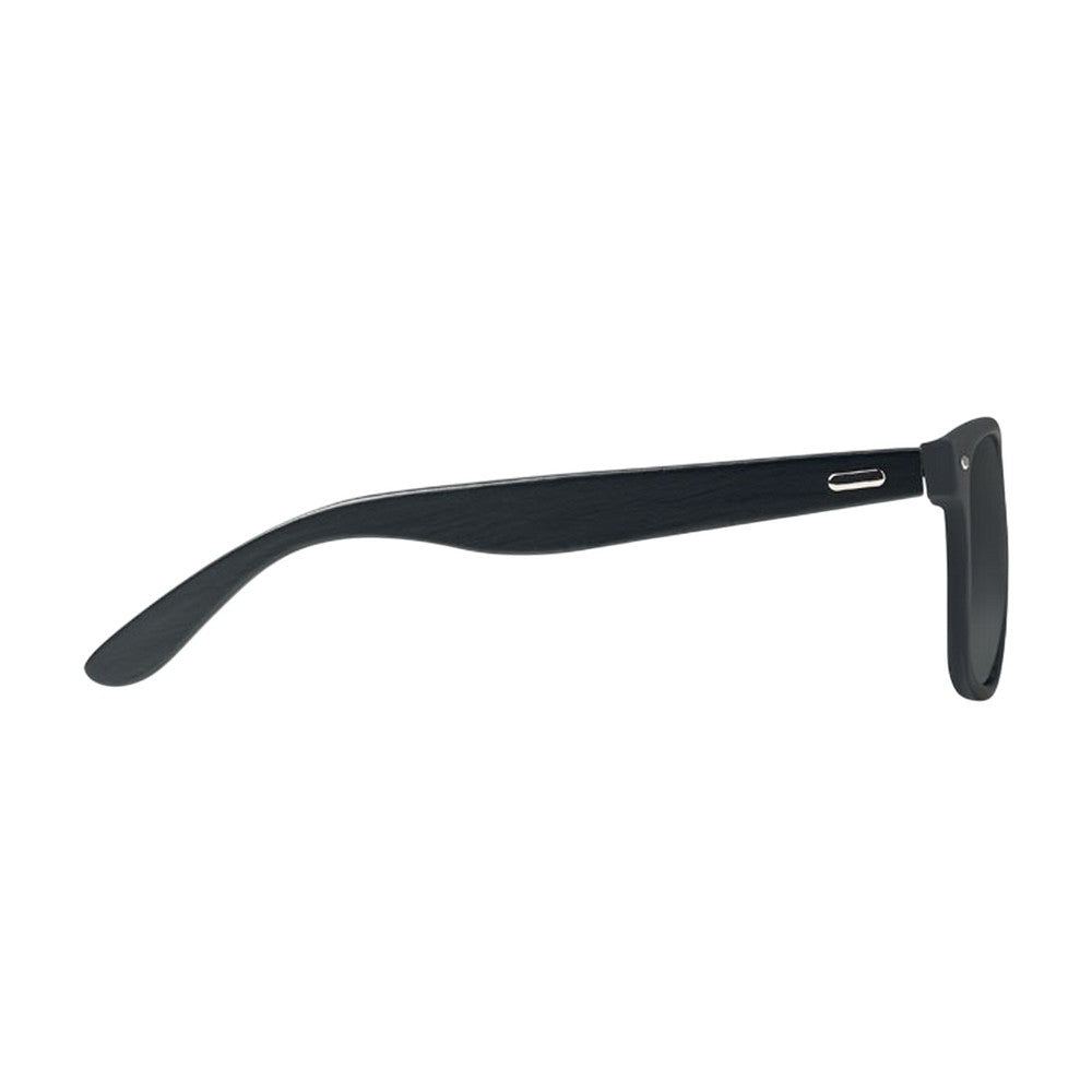Black - Back - MidOcean Rhodos Bamboo Sunglasses
