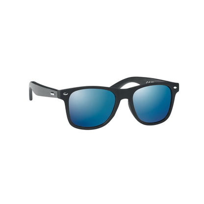 Blue - Side - MidOcean Rhodos Bamboo Sunglasses