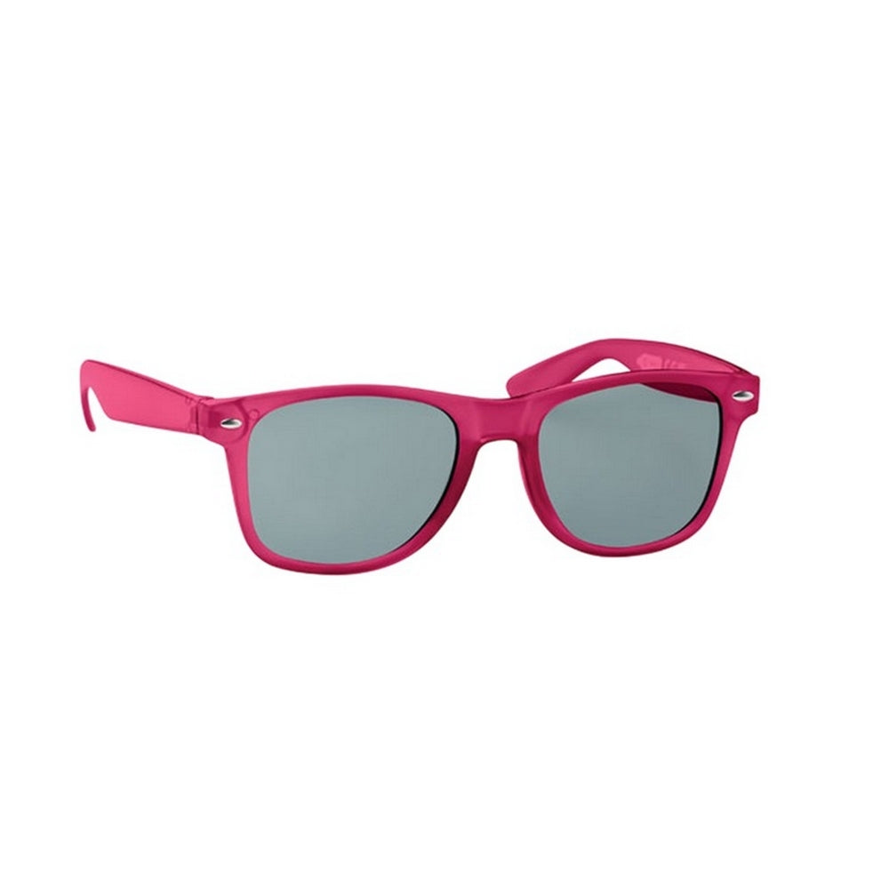 Transparent Fuchsia - Side - MidOcean Macusa RPET Sunglasses