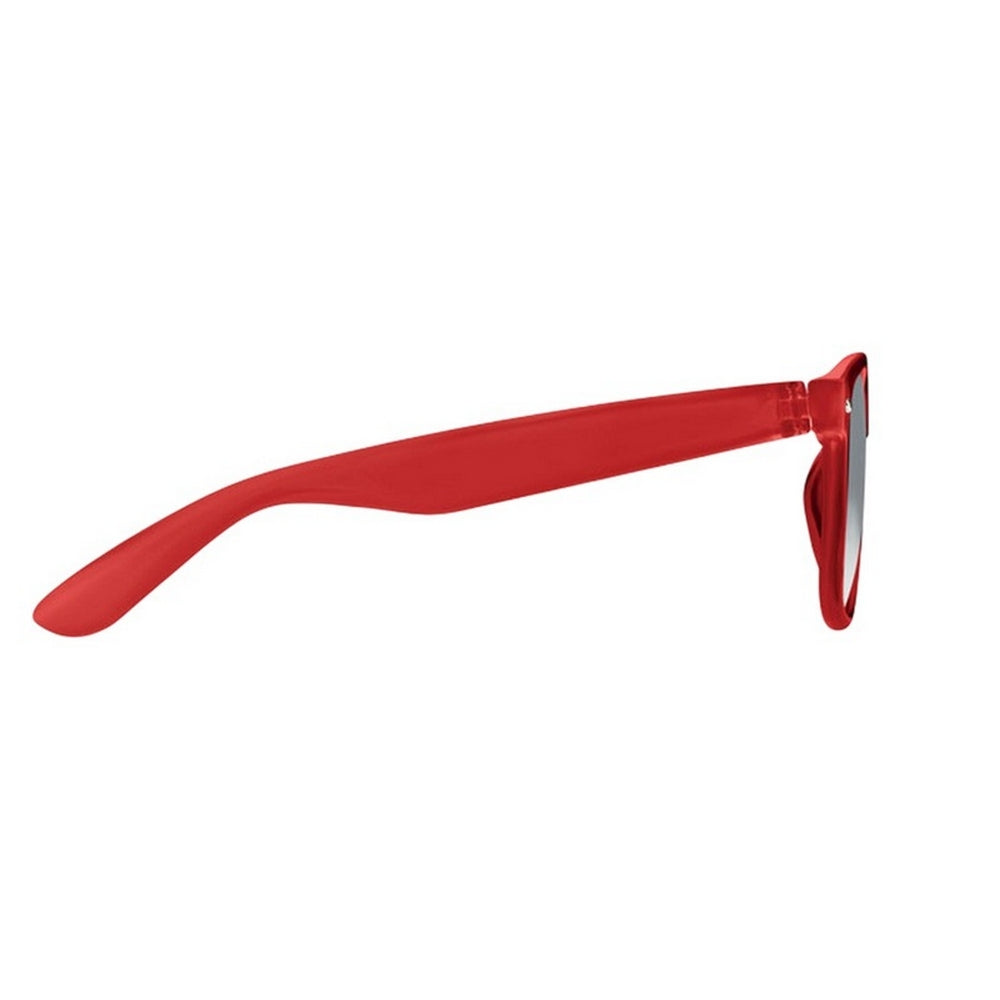 Transparent Red - Back - MidOcean Macusa RPET Sunglasses