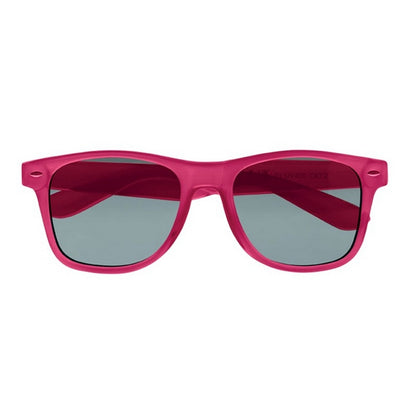 Transparent Fuchsia - Front - MidOcean Macusa RPET Sunglasses