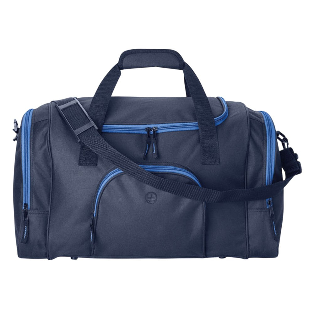 Blue - Front - MidOcean Leis Sports Duffle Bag