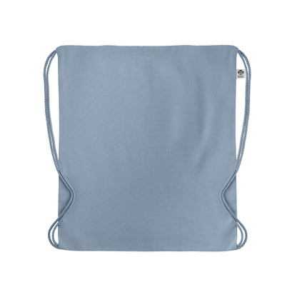 Baby Blue - Back - MidOcean Yuki Organic Cotton Drawstring Bag